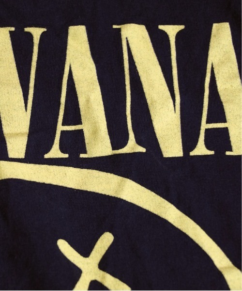 THRIFTY LOOK（スリフティールック）の「THRIFTY LOOK/スリフティールック THRIFTY"NIRVANA SMILE"TEE ニルヴァーナ スマイル バンドTシャツ バンT（Tシャツ/カットソー・メンズ・ブラック・LARGE/X-LARGE）」の5枚目の写真