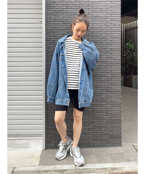 Ungrid（アングリッド）の「【WEB限定】テレコサイクルパンツ（その他パンツ・レディース・ブラック/ブルー/ボルドー・FREE）」の5枚目の写真