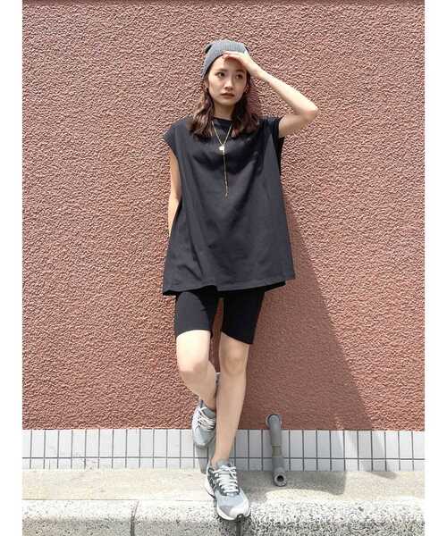 Ungrid（アングリッド）の「【WEB限定】テレコサイクルパンツ（その他パンツ・レディース・ブラック/ブルー/ボルドー・FREE）」の10枚目の写真