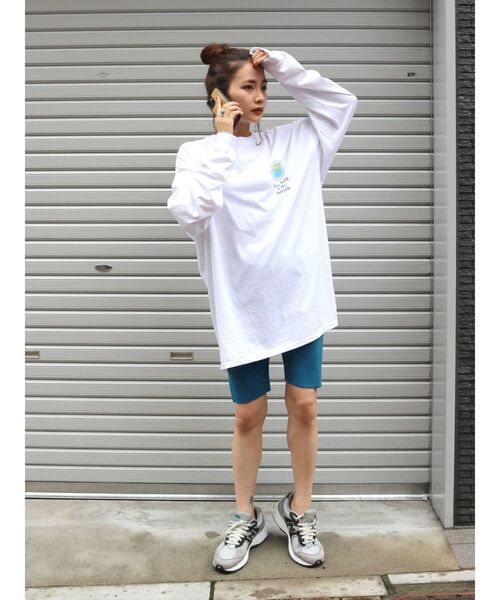 Ungrid（アングリッド）の「【WEB限定】テレコサイクルパンツ（その他パンツ・レディース・ブラック/ブルー/ボルドー・FREE）」の16枚目の写真