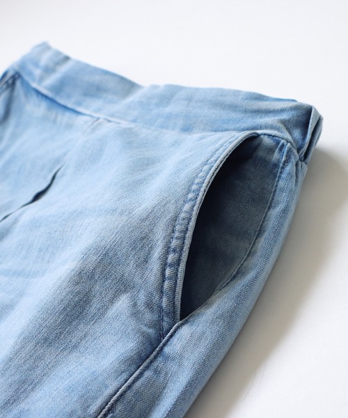 antiqua（アンティカ）の「色落ちデニムスカート（デニムスカート・レディース・ライトブルー/ブルー系その他・FREE）」の19枚目の写真
