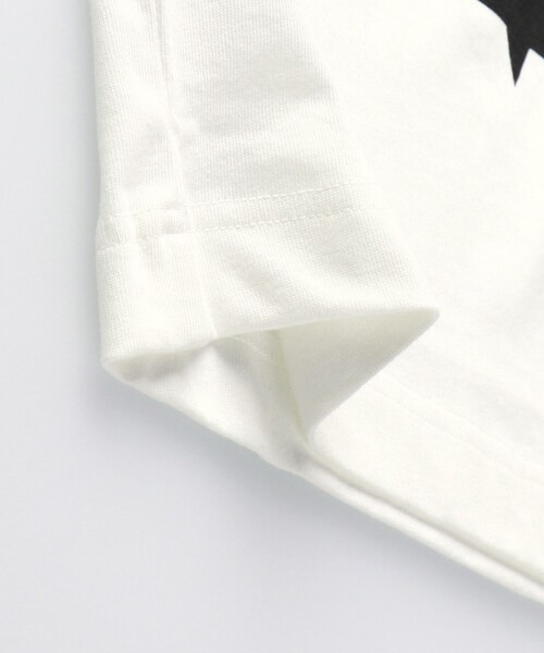 BRANSHES(ブランシェス)の「【重ね着風】長袖Tシャツ(Tシャツ/カットソー・キッズ・チャコールグレー/オフホワイト・100/160/110/140/120/150/130/90)」の12枚目の写真