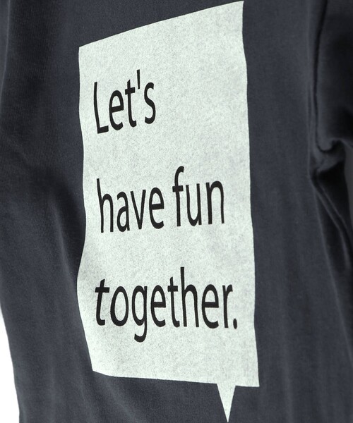 BRANSHES(ブランシェス)の「【重ね着風】長袖Tシャツ(Tシャツ/カットソー・キッズ・チャコールグレー/オフホワイト・100/160/110/140/120/150/130/90)」の7枚目の写真