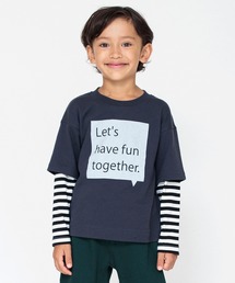 BRANSHES | 【重ね着風】長袖Tシャツ(Tシャツ/カットソー)