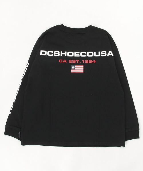 DC（ディーシー）の「DC/ディーシー キッズ ロンT YLT224530（Tシャツ/カットソー・キッズ・ブラック/ホワイト/ネイビー・130cm/160cm/150cm/140cm）」の7枚目の写真