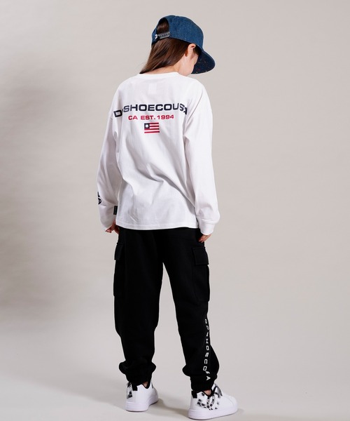 DC（ディーシー）の「DC/ディーシー キッズ ロンT YLT224530（Tシャツ/カットソー・キッズ・ブラック/ホワイト/ネイビー・130cm/160cm/150cm/140cm）」の11枚目の写真