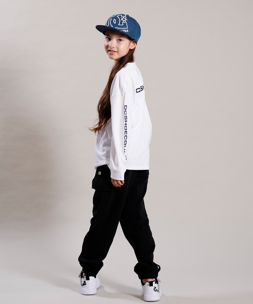DC（ディーシー）の「DC/ディーシー キッズ ロンT YLT224530（Tシャツ/カットソー・キッズ・ブラック/ホワイト/ネイビー・130cm/160cm/150cm/140cm）」の10枚目の写真
