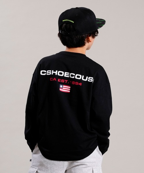 DC（ディーシー）の「DC/ディーシー キッズ ロンT YLT224530（Tシャツ/カットソー・キッズ・ブラック/ホワイト/ネイビー・130cm/160cm/150cm/140cm）」の14枚目の写真