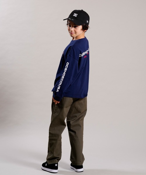 DC（ディーシー）の「DC/ディーシー キッズ ロンT YLT224530（Tシャツ/カットソー・キッズ・ブラック/ホワイト/ネイビー・130cm/160cm/150cm/140cm）」の20枚目の写真