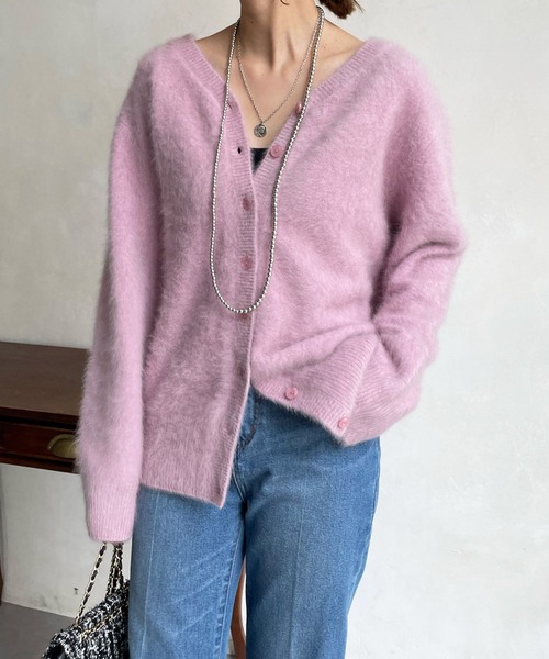 DouDou（ドゥドゥ）の「フォックスカシミヤ 2WAYプルオーバー