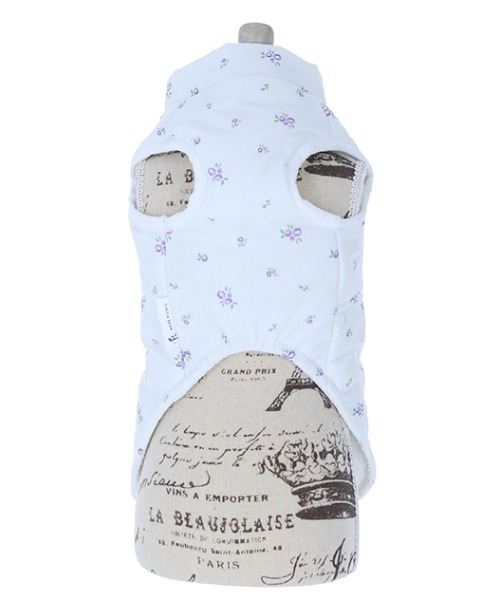 ROPE' PICNIC（ロペピクニック）の「ROPE' PICNIC/中綿ベスト（ペットウェア・レディース・ホワイト/ピンク/ブルー・2XS/XS/L/S/M/2L/2M）」の8枚目の写真