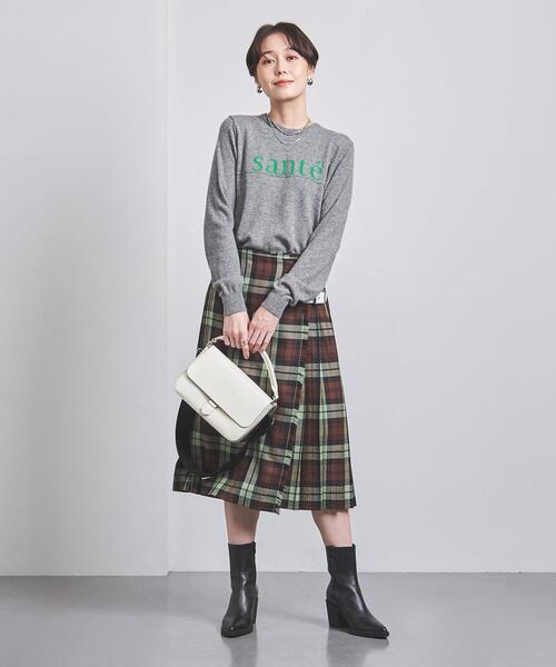 SLOANE(スローン)の「【別注】<SLOANE>CA LOGO ニット(ニット/セーター・レディース・ブラック/グレー・2)」の8枚目の写真