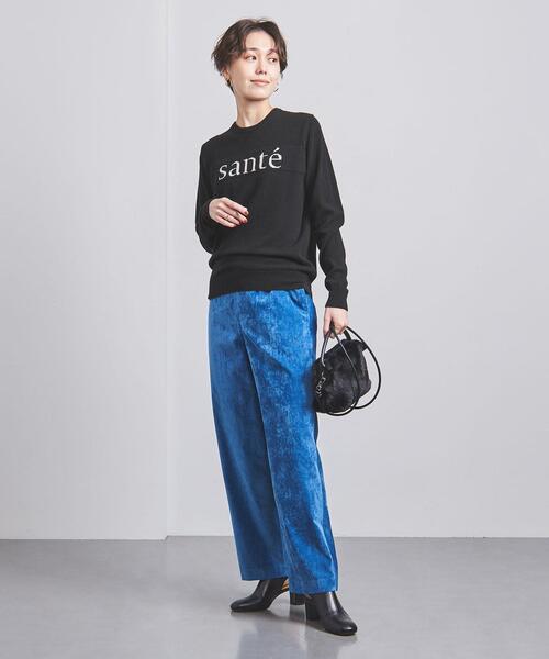 SLOANE(スローン)の「【別注】<SLOANE>CA LOGO ニット(ニット/セーター・レディース・ブラック/グレー・2)」の10枚目の写真