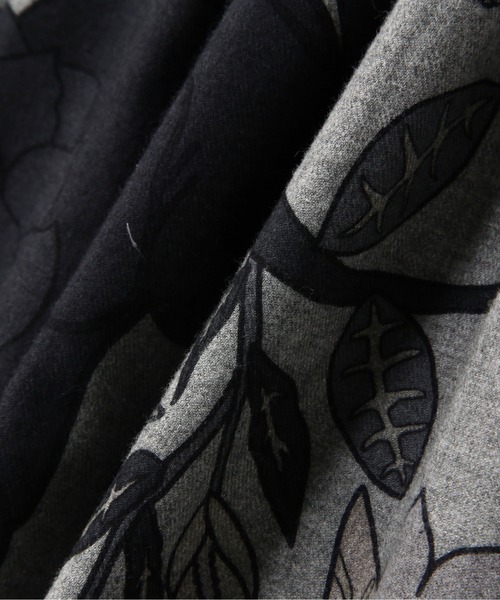 BOHEMIANS（ボヘミアンズ）の「BOHEMIANS/ボヘミアンズ　JUNGLE VIYELLA GATHER SKIRT（スカート・レディース・グレー・L）」の12枚目の写真