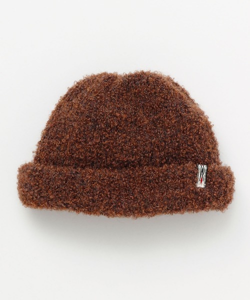 チャイハネ（チャイハネ）の「【チャイハネ】マルリニットキャップ（ニットキャップ/ビーニー・メンズ・パープル/ネイビー/ホワイト/ブラウン/ブラック/ターコイズブルー・FREE）」の3枚目の写真