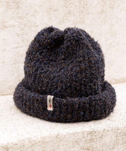 チャイハネ（チャイハネ）の「【チャイハネ】マルリニットキャップ（ニットキャップ/ビーニー・メンズ・パープル/ネイビー/ホワイト/ブラウン/ブラック/ターコイズブルー・FREE）」の11枚目の写真