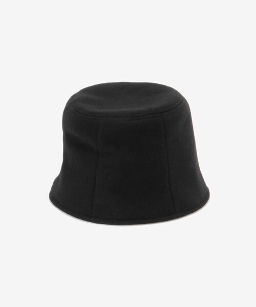 MAJESTIC LEGON(マジェスティックレゴン)の「モノトーンパネルハット(ハット・レディース・オフホワイト/ブラック・FREE)」の8枚目の写真