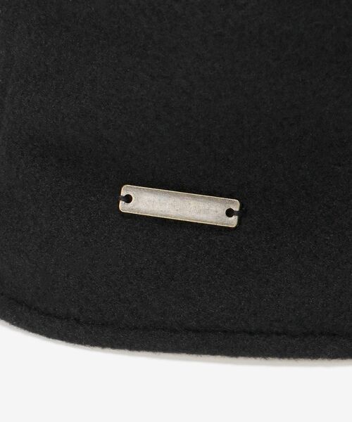 MAJESTIC LEGON(マジェスティックレゴン)の「モノトーンパネルハット(ハット・レディース・オフホワイト/ブラック・FREE)」の13枚目の写真