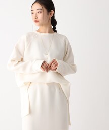 OPAQUE.CLIP | ダブルジョーゼット ドルマンスリーブトップス(シャツ/ブラウス)