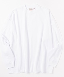 ビッグシルエット ハイネックロングスリーブTシャツ