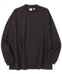 ビッグシルエット ハイネックロングスリーブTシャツ