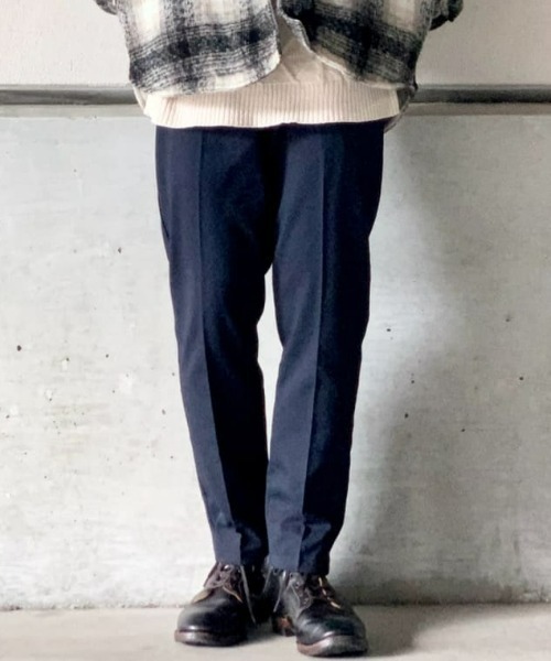 BACK NUMBER（バックナンバー）の「【BACK NUMBER】WARM トラウザーイージーパンツ（その他パンツ・メンズ・ブラック/チャコールグレー×ブラック/ネイビー/ベージュ/ブラウン/グリーン・XL/S/M/L）」の6枚目の写真