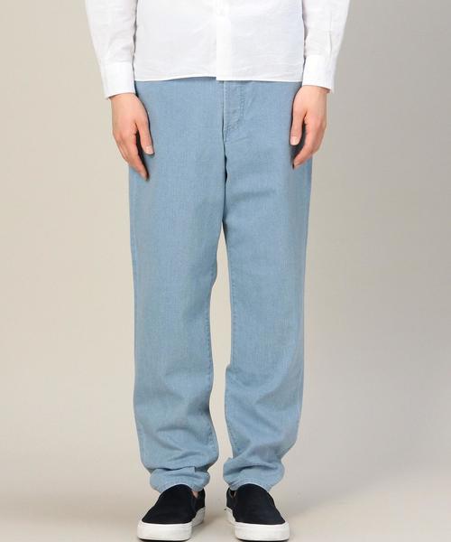 BEAUTY&YOUTH UNITED ARROWS(ビューティーアンドユースユナイテッドアローズ)の「BY デニム 5ポケット ワイド テーパード ◆(デニムパンツ・メンズ・ライトブルー・MEDIUM/LARGE/X-LARGE/SMALL)」の3枚目の写真