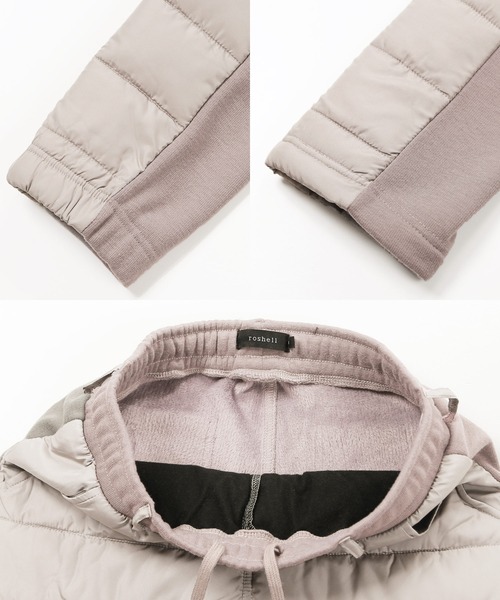 roshell（ロシェル）の「裏起毛ジャージ切替サーモ中綿ダウンテーパードパンツ（その他パンツ・メンズ・ブルー系その他/グレー系その他3/その他/グレー系その他2/ブラック系その他/グレー系その他/グリーン系その他・X-LARGE/MEDIUM/LARGE）」の17枚目の写真