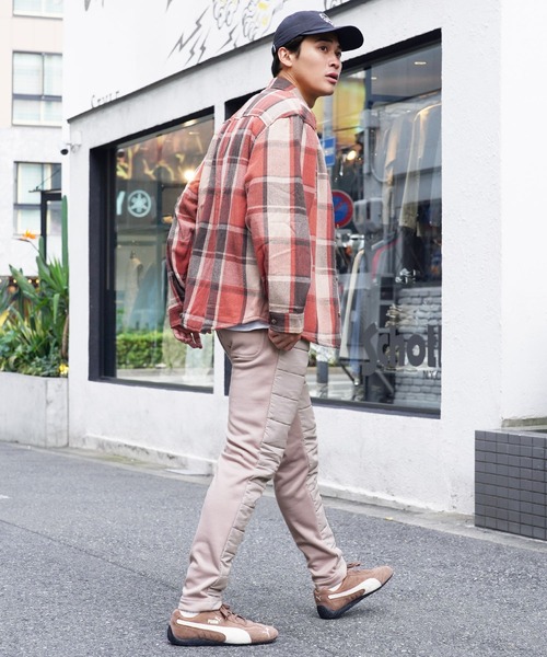 roshell（ロシェル）の「裏起毛ジャージ切替サーモ中綿ダウンテーパードパンツ（その他パンツ・メンズ・ブルー系その他/グレー系その他3/その他/グレー系その他2/ブラック系その他/グレー系その他/グリーン系その他・X-LARGE/MEDIUM/LARGE）」の12枚目の写真