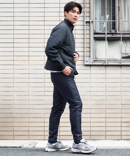 roshell（ロシェル）の「裏起毛ジャージ切替サーモ中綿ダウンテーパードパンツ（その他パンツ・メンズ・ブルー系その他/グレー系その他3/その他/グレー系その他2/ブラック系その他/グレー系その他/グリーン系その他・X-LARGE/MEDIUM/LARGE）」の15枚目の写真