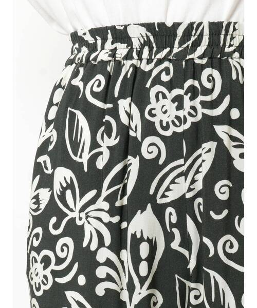 Ungrid（アングリッド）の「リーフ柄ラフパンツ（その他パンツ・レディース・チャコールグレー/ベージュ・FREE）」の13枚目の写真