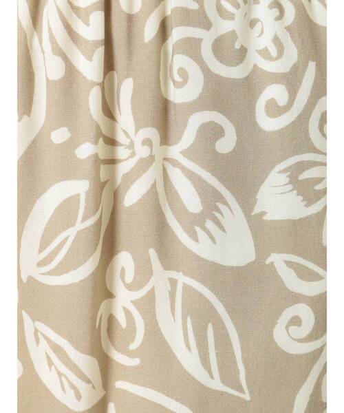 Ungrid（アングリッド）の「リーフ柄ラフパンツ（その他パンツ・レディース・チャコールグレー/ベージュ・FREE）」の16枚目の写真