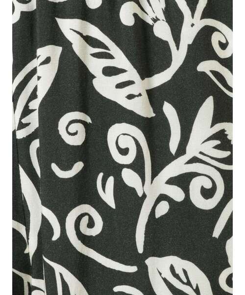 Ungrid（アングリッド）の「リーフ柄ラフパンツ（その他パンツ・レディース・チャコールグレー/ベージュ・FREE）」の17枚目の写真