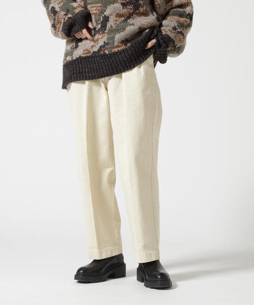 AVIREX（アヴィレックス）の「2TACK WIDE PANTS/ 2タックワイドパンツ（その他パンツ・レディース・アイボリー/キャメル/ダークグリーン系・M/S）」の17枚目の写真