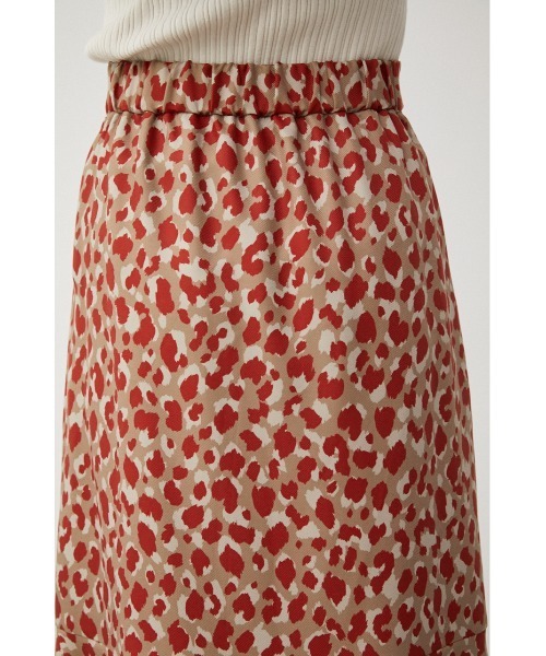 AZUL by moussy（アズールバイマウジー）の「LEOPARD MERMAID SKIRT/レオパードマーメイドスカート（スカート・レディース・ターコイズブルー/ブラック系その他/オレンジ系その他・MEDIUM/SMALL）」の6枚目の写真