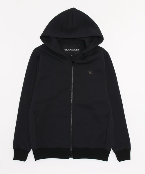 1 piu 1 uguale 3(ウノピゥウノウグァーレトレ)の「1piu1 uguale3/ウノ ピゥ ウノ ウグァーレ トレ/LIMITED MIDDLE BOOST PARKA(パーカー・メンズ・ブラック・4/3)」の1枚目の写真