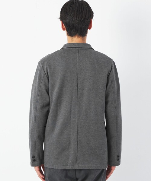 green label relaxing（グリーンレーベルリラクシング）の「2WAY モイストポンチ 2B ジャケット -ウォッシャブル-（テーラードジャケット・メンズ・モカ/グレー/ネイビー・S/M/XL/L）」の6枚目の写真