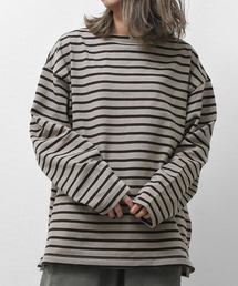 【ZIP FIVE】 USAコットン ロングスリーブ バスク 長袖 Tシャツ 無地 / ボーダー