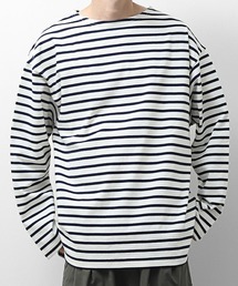【ZIP FIVE】 USAコットン ロングスリーブ バスク 長袖 Tシャツ 無地 / ボーダー