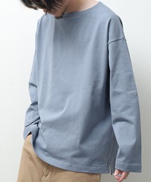 【ZIP FIVE】 USAコットン ロングスリーブ バスク 長袖 Tシャツ 無地 / ボーダー