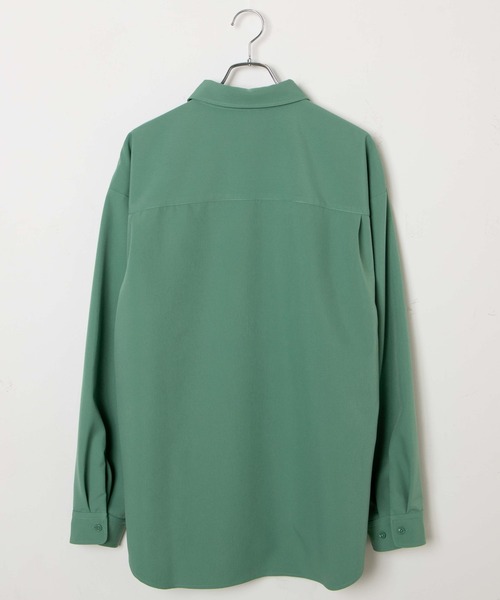 LUCY（ルーシー）の「LUCY/トロミBIGシャツ（シャツ/ブラウス・メンズ・パープル系その他/ブラック/グリーン系その他・MEDIUM/LARGE）」の22枚目の写真