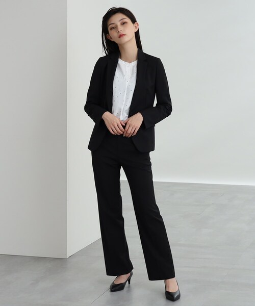INDIVI(インディヴィ)の「【洗える】ストレートパンツ(その他パンツ・レディース・ブラック/グレー系4・13/36/38/40/19/03/05/15 )」の21枚目の写真