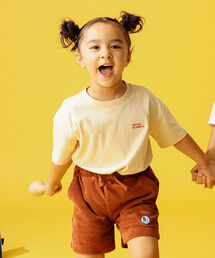 B:MING by BEAMS / ロゴ 刺繍 Tシャツ（100～150cm）