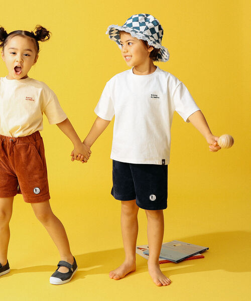 B:MING by BEAMS（ビーミングバイビームス）の「B:MING by BEAMS / ロゴ 刺繍 Tシャツ（100～150cm）（Tシャツ/カットソー・キッズ・ホワイト/ベージュ・100/120/150/130/110/140）」の13枚目の写真