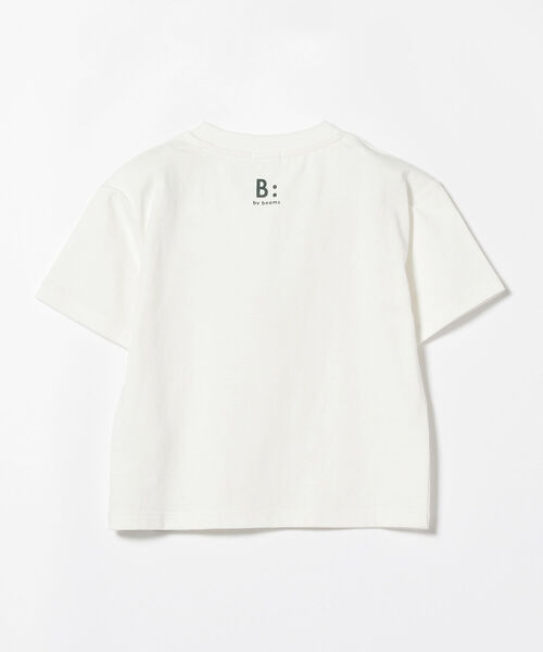 B:MING by BEAMS（ビーミングバイビームス）の「B:MING by BEAMS / ロゴ 刺繍 Tシャツ（100～150cm）（Tシャツ/カットソー・キッズ・ホワイト/ベージュ・100/120/150/130/110/140）」の11枚目の写真