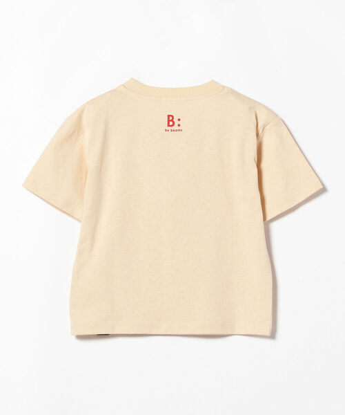B:MING by BEAMS（ビーミングバイビームス）の「B:MING by BEAMS / ロゴ 刺繍 Tシャツ（100～150cm）（Tシャツ/カットソー・キッズ・ホワイト/ベージュ・100/120/150/130/110/140）」の8枚目の写真