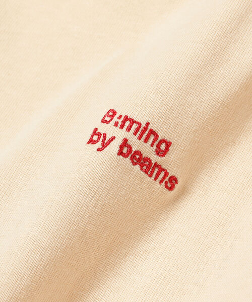 B:MING by BEAMS（ビーミングバイビームス）の「B:MING by BEAMS / ロゴ 刺繍 Tシャツ（100～150cm）（Tシャツ/カットソー・キッズ・ホワイト/ベージュ・100/120/150/130/110/140）」の16枚目の写真