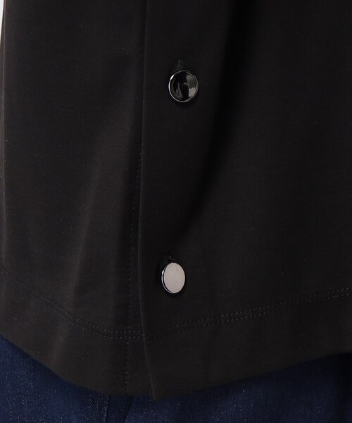 tk.TAKEO KIKUCHI(ティーケータケオキクチ)の「◆サイドオープンカットソー(Tシャツ/カットソー・メンズ・ブラック/グリーン系その他5/ホワイト・02/03)」の15枚目の写真