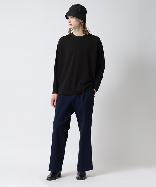 tk.TAKEO KIKUCHI(ティーケータケオキクチ)の「◆サイドオープンカットソー(Tシャツ/カットソー・メンズ・ブラック/グリーン系その他5/ホワイト・02/03)」の17枚目の写真