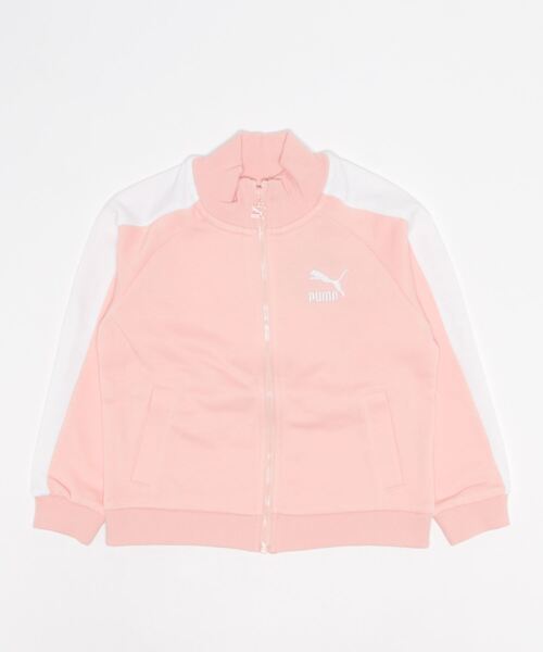 PUMA（プーマ）の「PUMA プーマ キッズ ガールズ CLASSICS T7 トラック ジャケット 104-152cm（ジャージ・キッズ・ブラック/ローズ・140/128/152/104/116/165）」の12枚目の写真